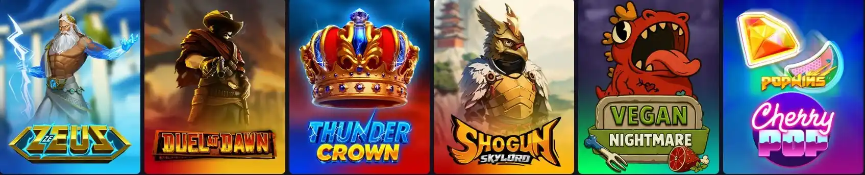 Incognito Casino popular slot games selection